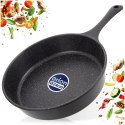 Patelnia Granitowa 24 cm ORION Grande Indukcja Piekarnik Odlew
