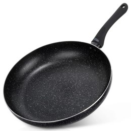 Patelnia Granitowa 32 cm Black Line Indukcja Gaz Non-stick VILDE