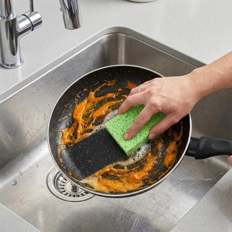 Patelnia Granitowa 32 cm Black Line Indukcja Gaz Non-stick VILDE