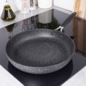 Patelnia Granitowa Nieprzywierająca 28 cm ORION Stoner Indukcja Piekarnik