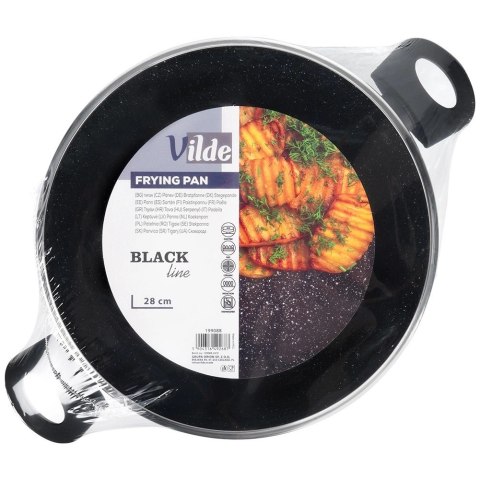 Patelnia Granitowa Nieprzywierająca Głęboka Gaz Indukcja ORION 28 cm 3,5l