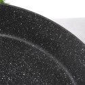 Patelnia Granitowa z Pokrywką 28 cm ORION Stoner Indukcja Piekarnik