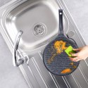 Patelnia Grillowa Nieprzywierająca 26 cm ORION Karbowane Dno Grande