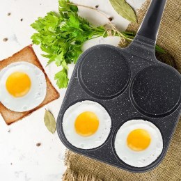 Patelnia do Smażenia Jajek Pancakes Granitowa na Gaz Indukcję ORION 22x22cm
