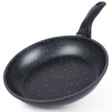 Patelnia Nieprzywierająca Granitowa na Indukcję Gaz do Smażenia ORION 24 cm