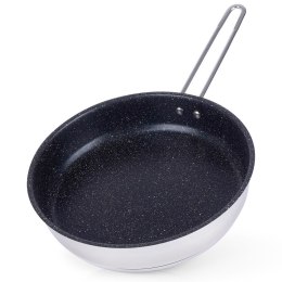 Patelnia Stalowa do Smażenia Nieprzywierająca Trwała GRANDE 26 cm