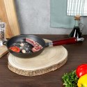 Patelnia Żeliwna Indukcja Gaz Grillowa na Ognisko Solidna Trwała VILDE 20cm