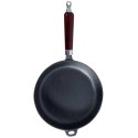 Patelnia Żeliwna Indukcja Gaz Grillowa na Ognisko Solidna Trwała VILDE 24cm
