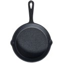 Patelnia Żeliwna Mała 15 cm VILDE Cast Line na Indukcję Grill