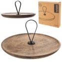 Patera Drewniana Talerz do Serwowania na Ciasta Przekąski MANGO 30,5 cm