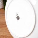 Patera Etażerka do Ciast Porcelanowa Biała 2-Piętrowa Houseware 27 cm