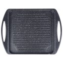 Płyta Grillowa Granitowa 34 x 26,5 cm ORION do Indukcji i Piekarnika