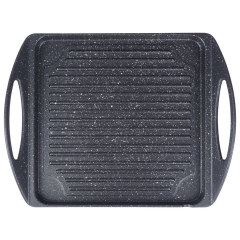 Płyta Grillowa Granitowa 34 x 26,5 cm ORION do Indukcji i Piekarnika
