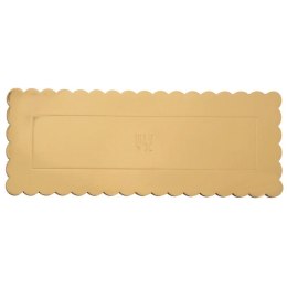 Podkład pod Ciasto Prostokąt Złoty 33 x 12 cm ORION do Mazurka