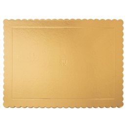 Podkład pod Tort Prostokąt Złoty 40 x 30 cm ORION do Transportu