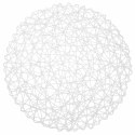 Podkładka na Stół Okrągła Papierowa Biała 35 cm ORION Ozdobna Koronka