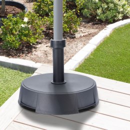 Podstawa do Parasola Ogrodowego Betonowa Antracytowa Solidna VILDE 25 kg