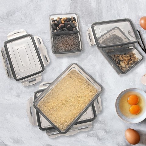 Pojemnik Lunchbox Szczelny ORION 850 ml Zmywarka Mrożenie 18 x 13 cm