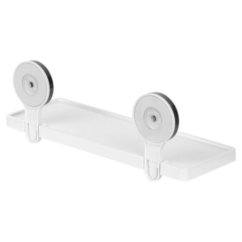 Półka Pod Prysznic Biała Długa na Przyssawki Koszyk 32 x 115 cm BS