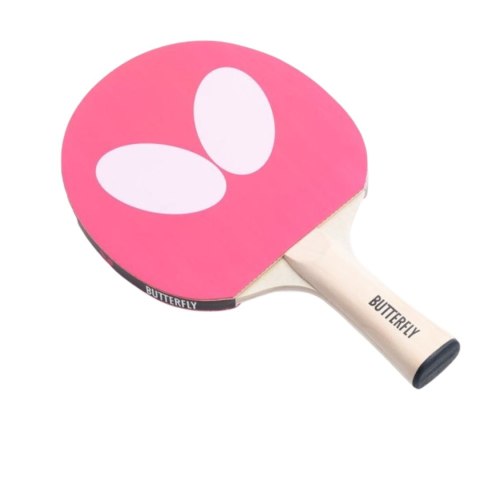 Rakietka Paletka do Tenisa Stołowego Ping Ponga BUTTERFLY Logo Pink