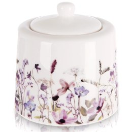 Cukiernica Porcelanowa z Pokrywką Louka 320 ml Polne Kwiaty ORION