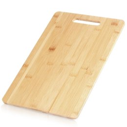 Deska do Krojenia Bambusowa 40 x 25 cm Solidna z Uchwytem VILDE Kuchnia