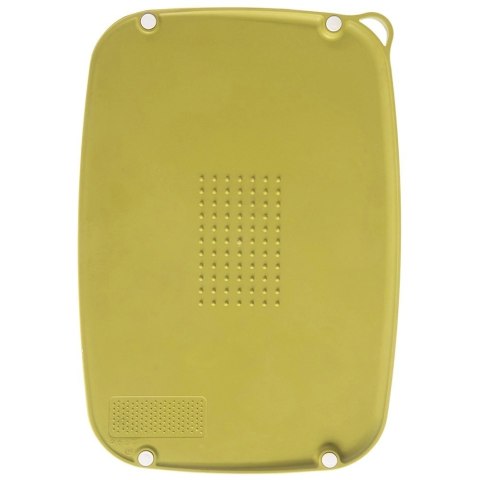 Deska do Krojenia Dwustronna ORION ELA 37,5x25 cm Zielona z Kolcami Mięsa