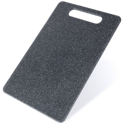 Deska do Krojenia Plastikowa Solidna Szara z Uchwytem ORION 37x24 cm