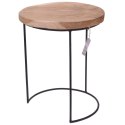 Stolik Kawowy Metalowy Okrągły Dekoracyjny Zestaw HOME STYLING 3 szt.