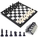 Szachownica Szachy Warcaby Magnetyczne Pudełko MASTER 25 x 25 cm