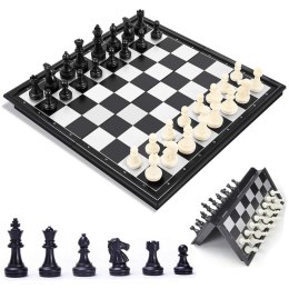 Szachownica Szachy Warcaby Magnetyczne Pudełko MASTER 25 x 25 cm