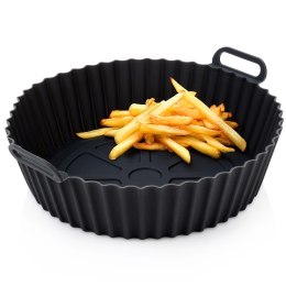 Wkład Silikonowy do Frytkownicy Air Fryer Okrągły 20,5 cm Akcesoria