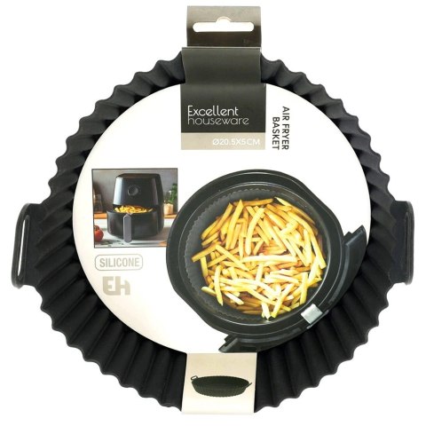 Wkład Silikonowy do Frytkownicy Air Fryer Okrągły 20,5 cm Akcesoria