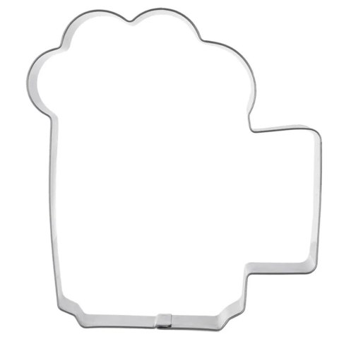 Wykrawacz do Ciastek Stalowy Kufel Piwa Forma do Pierników ORION Stal