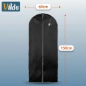 Zestaw 2 Pokrowce na Ubrania Długie Garnitur Sukienka VILDE 60 x 150 cm