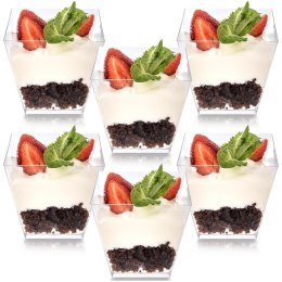 Zestaw 6 szt. Pucharków 180ml do Finger Food i Przekąsek ORION Desery