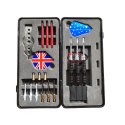 Zestaw Lotki Rzutki Pudełko Prezentowe MASTER Black and Silver 16 g