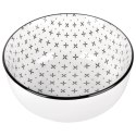 Zestaw Obiadowy Porcelana 16 elementów Talerze Kubki na 4 Osoby