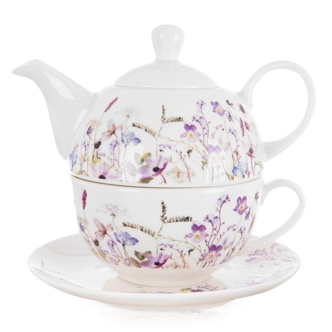 Zestaw do Herbaty 2w1 Dzbanek 400ml i Filiżanka Louka Porcelana