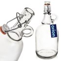 Butelka Szklana ORION z Klipsem 500 ml Retro Karafka na Wino Nalewki Napoje