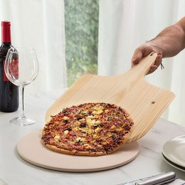 Kamień do Pieczenia Pizzy Szamotowy Łopata Nóż VILDE