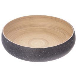 Miska Bambusowa ORION 30 cm 4 L Naturalna Dekoracyjna Ręcznie Robiona