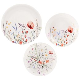 Zestaw Talerzy Porcelanowych 18 el. ORION Maki 6 os. Zmywarka Mikrofala