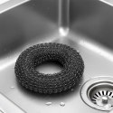 Druciak Metalowy Czarny 8 cm do Przypaleń Garnków Grilla Rusztu