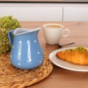 Dzbanek Ceramiczny 480 ml Niebieski w Groszki Dots Mlecznik Sosjerka