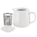 Dzbanek Porcelanowy 650ml Zaparzacz Sitko Stalowe MONA ORION