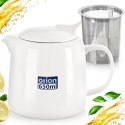 Dzbanek Porcelanowy 650ml Zaparzacz Sitko Stalowe MONA ORION