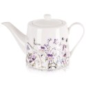 Dzbanek Porcelanowy do Kawy Herbaty 1 L Louka Polne Maki i Kwiaty