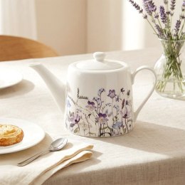 Dzbanek Porcelanowy do Kawy Herbaty 1 L Louka Polne Maki i Kwiaty