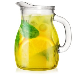 Dzbanek Szklany ORION 500 ml z Uchem i Dzióbkiem do Napoju i Sosów
